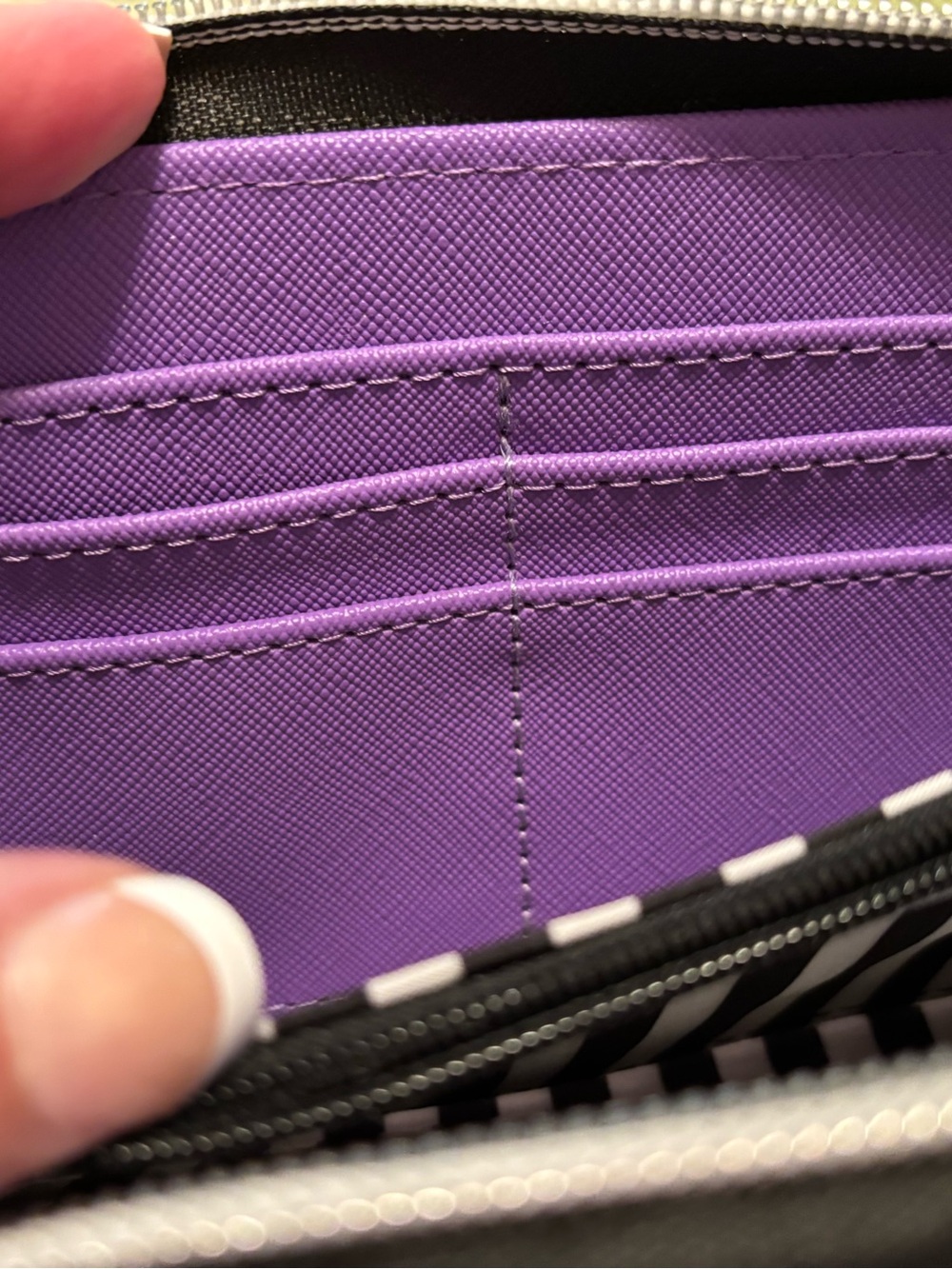 Marc Tetro bichon frise zip-around long wallet - NWT - Picture 5 of 6